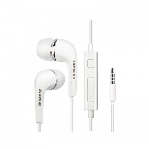 Samsung Wired 3.5mm Earphones EHS64AVFWE with Mic Volume Control Earpiece (White)