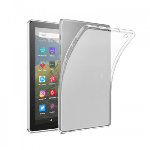 Transparent Soft Case Back Cover for Amazon Fire HD 10 (2021 / 2023)