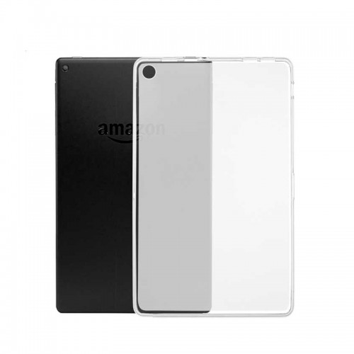 Transparent Soft Case Back Cover for Amazon Fire HD 10