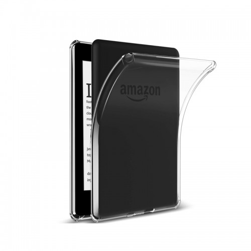 Transparent Soft Back Cover for Amazon Kindle Paperwhite 1 / 2 / 3