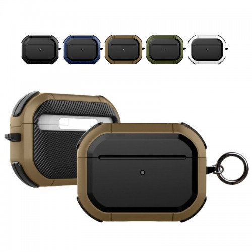 Armor Rugged Case Protective Cover with Hook for Airpods 3 / Airpods Pro
