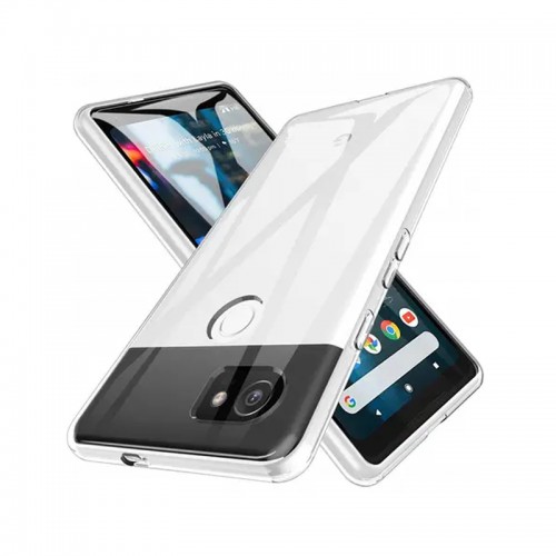 Transparent Soft Case Back Cover (1.5mm Extra Thickness) for Google Pixel 2 XL