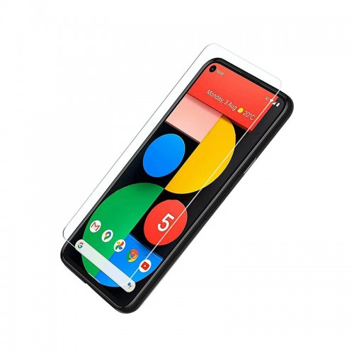 Clear Tempered Glass Screen Protector For Google Pixel 5