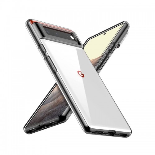 Transparent Soft Case Back Cover (1.5mm Extra Thickness) for Google Pixel 6 / Pixel6 Pro / Pixel 6A
