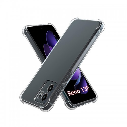 Transparent Shockproof Cover for OPPO Reno13 / Reno13 F / Reno13 Pro