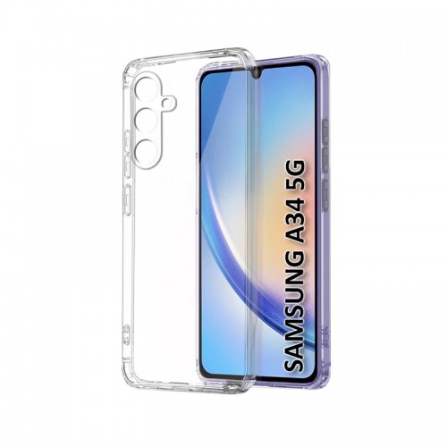 2.0mm Extra Thickness Shockproof Transparent Case for Samsung Galaxy A35 5G, A34 5G, A33 5G, A32 5G, A31