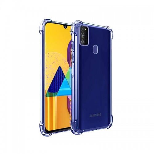 Shockproof Cover Transparent Soft Case for Samsung Galaxy M21