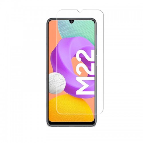 Clear Tempered Glass Screen Protector for Samsung Galaxy M22 2021