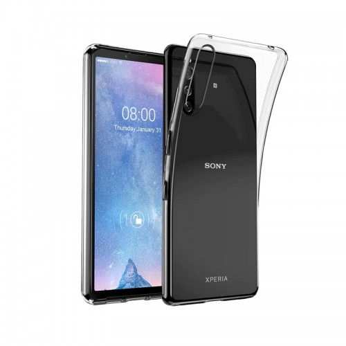 1.5mm Extra Thickness Transparent Soft Case for Sony Xperia 10 III