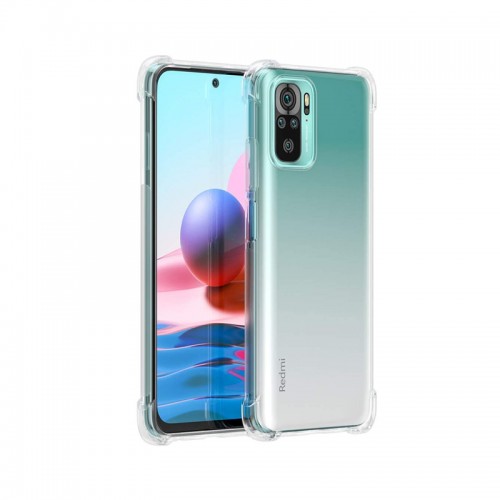 Shockproof Cover Transparent Case for Xiaomi Redmi Note 10 4G / Redmi Note 10 5G / Redmi Note 10 Pro 4G